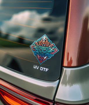 UV Sticker Transfer By Size