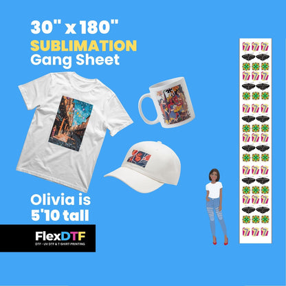 Gang Sheet Upload 30inch (Sublimation)