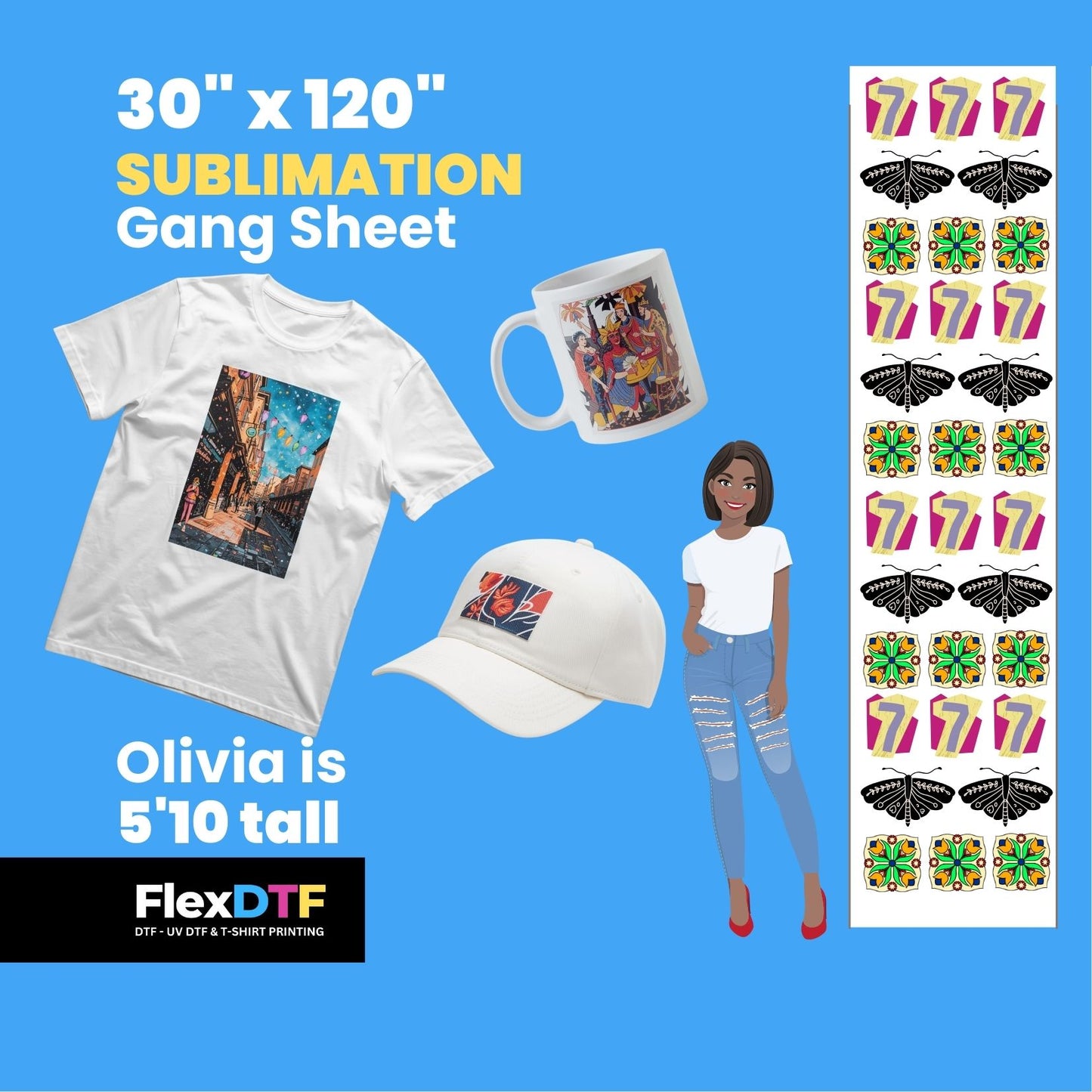 Gang Sheet Upload 30inch (Sublimation)